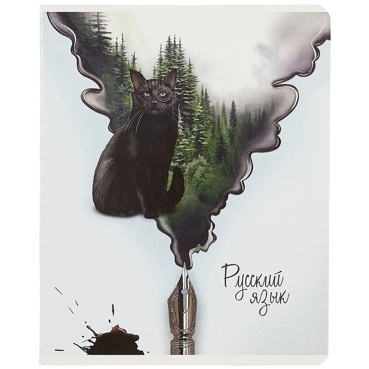 Тетрадь предметная в линейку Феникс+, "Волшебное перо. Русский язык", 48 листов