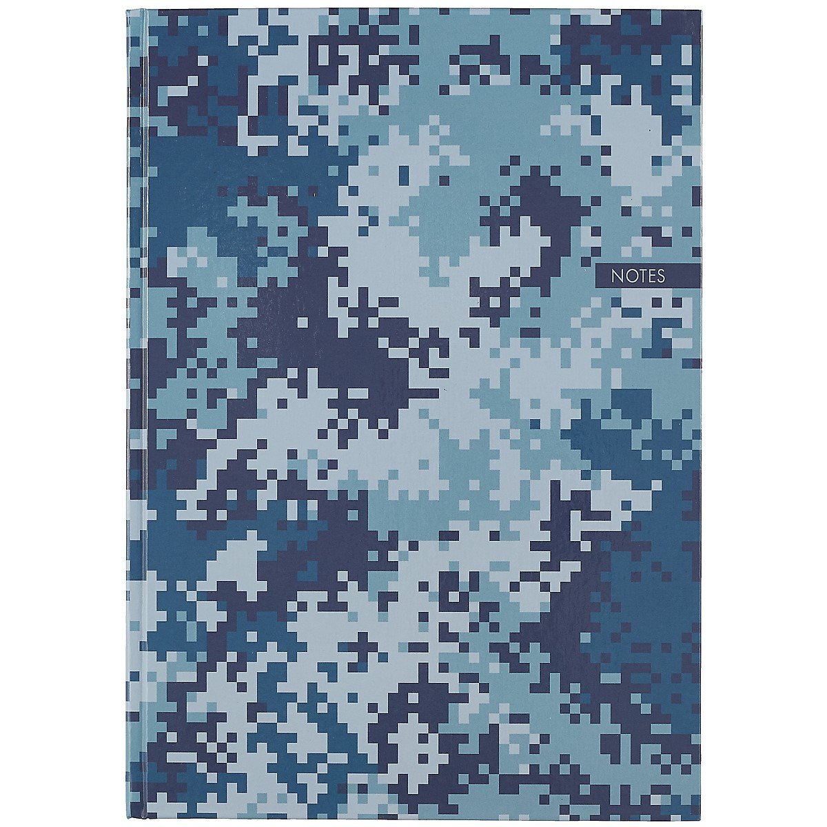 Книга для записей А4 100л кл. "Синий хаки" 7БЦ, глянц.ламинация