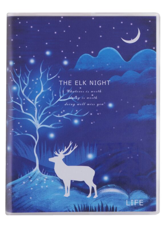 Ежедневник «The elk's night», недатированный, А6