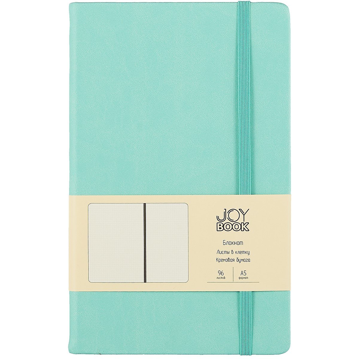 Книга для записей А5 96л кл. "Joy Book. Летние грезы" иск.кожа, тв.переплет, ляссе, резинка, инд.уп.