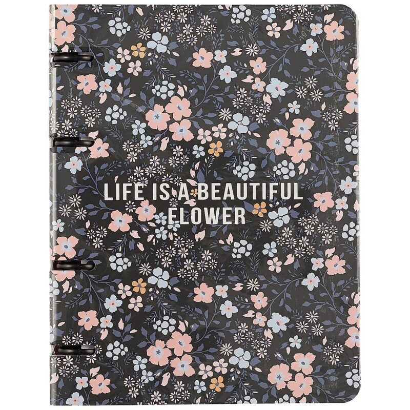 Тетрадь на кольцах в клетку Be Smart, Camilla, 120 листов