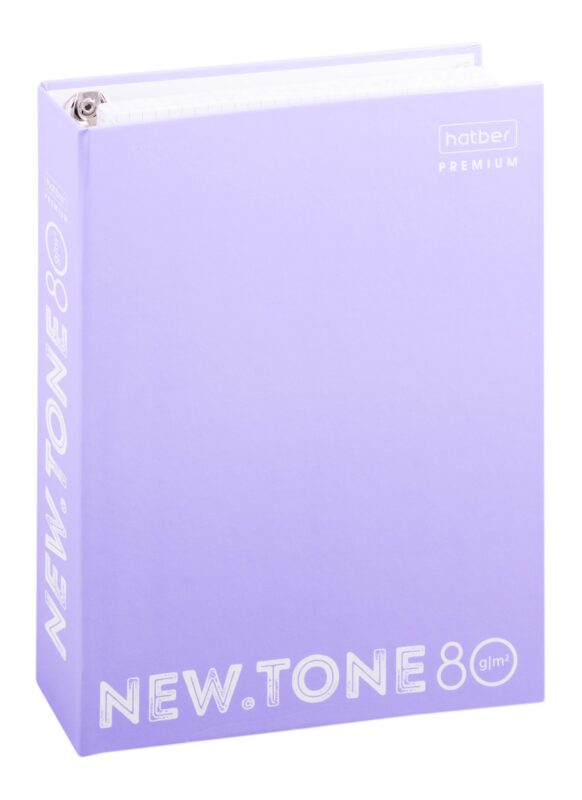 Тетрадь на кольцах в клетку Hatber, NEWtone Pastel, 80 листов, в ассортименте