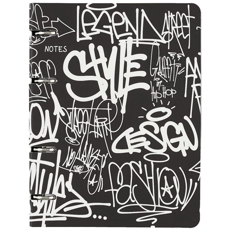 Тетрадь на кольцах в клетку Listoff, "Limited. No. 3", 120 листов