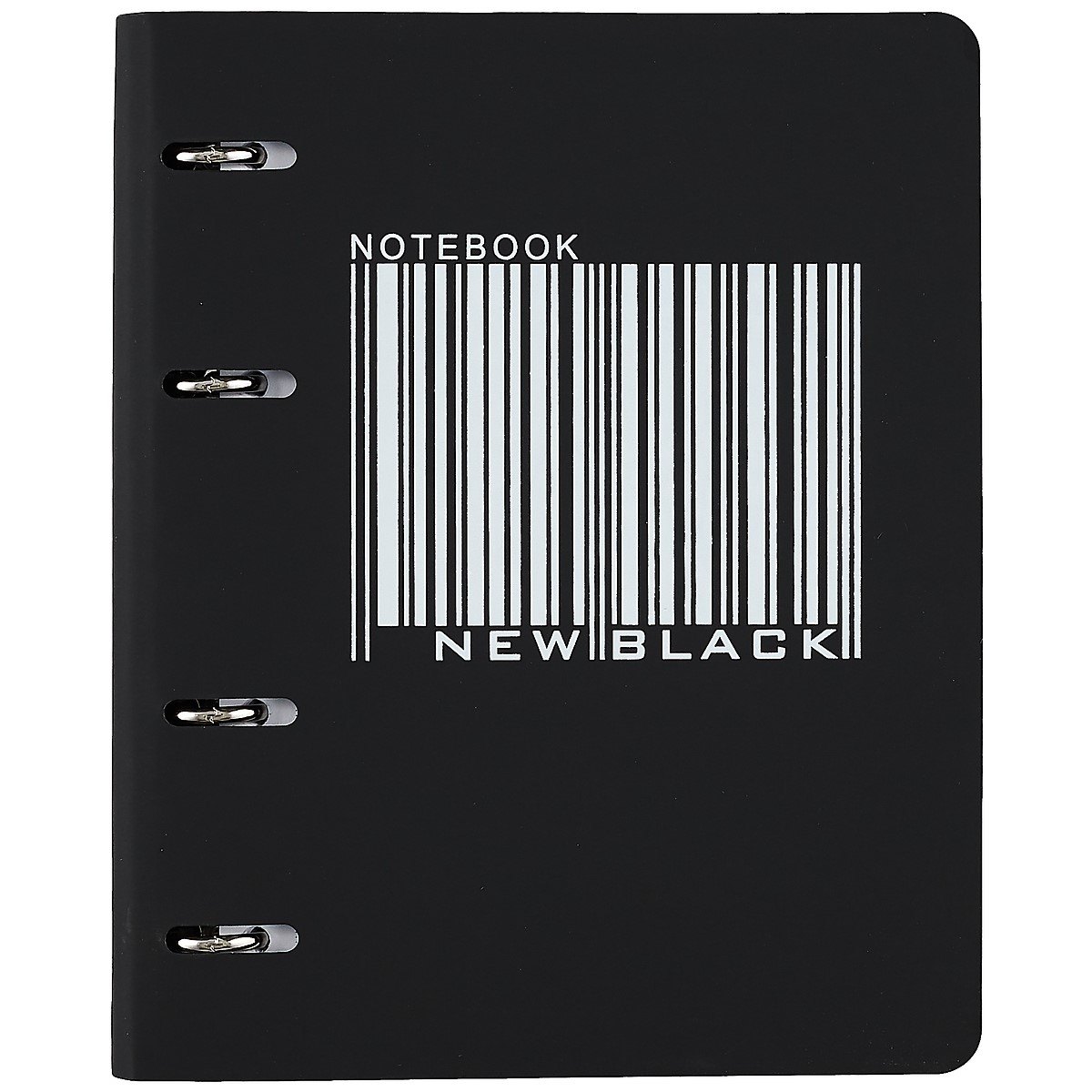 Тетрадь на кольцах в клетку Listoff, "Black style. 5", 120 листов