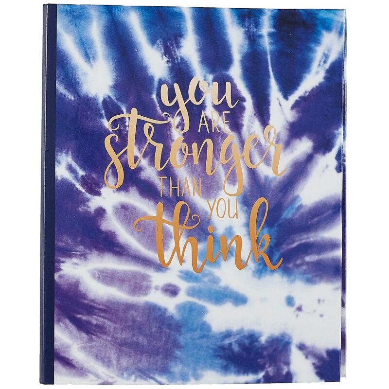 Тетрадь на кольцах в клетку Academy Style, Tie dye, 100 листов