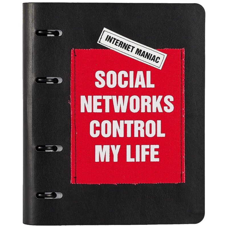 Тетрадь на кольцах в клетку InFolio, Network, 120 листов