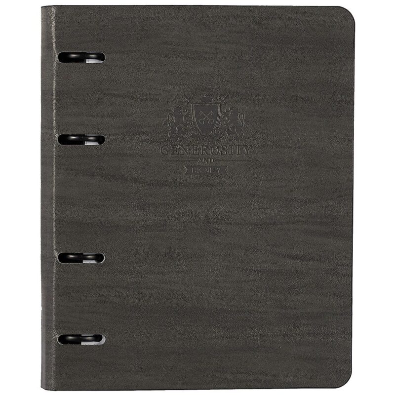 Тетрадь на кольцах в клетку InFolio, Gentlemen, 120 листов