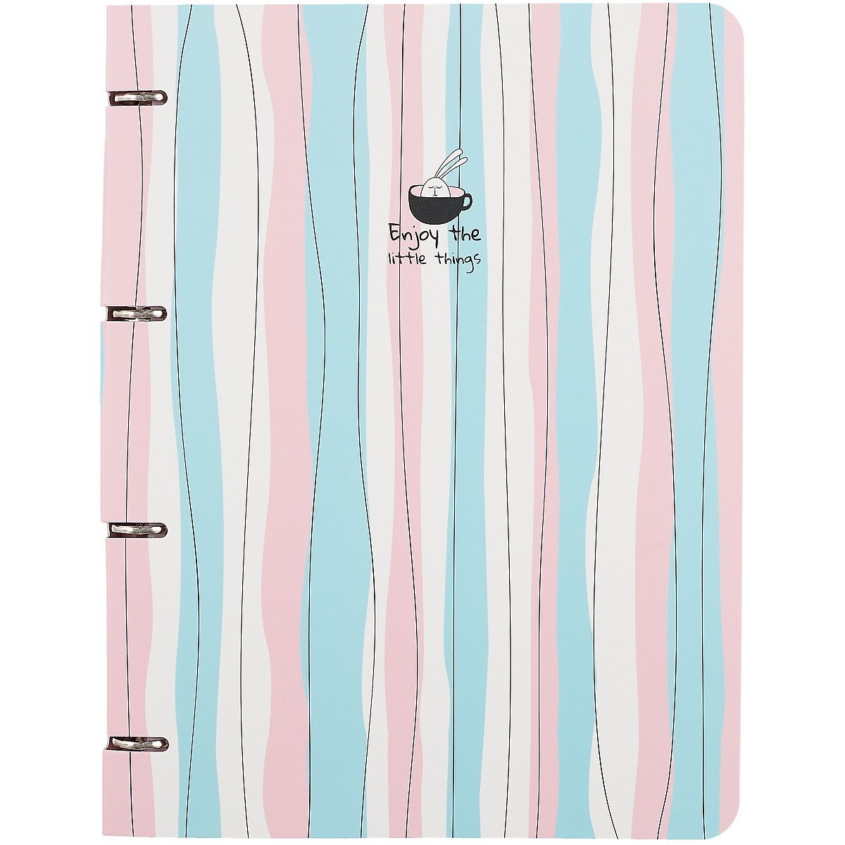 Тетрадь на кольцах в клетку Be Smart, Bunny, А4, 120 листов