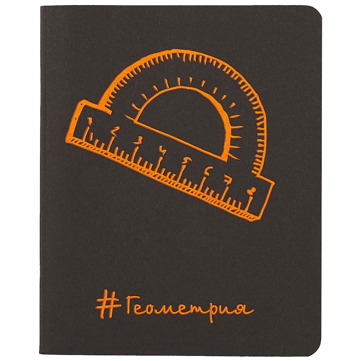 Тетрадь предметная в клетку Paper Art, "Неоновые акценты. Геометрия", 48 листов