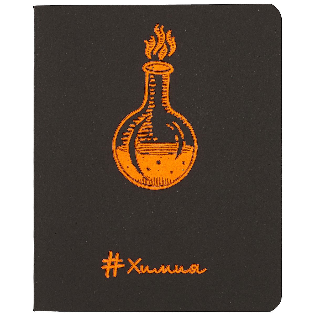 Тетрадь предметная в клетку Paper Art, "Неоновые акценты. Химия", 48 листов