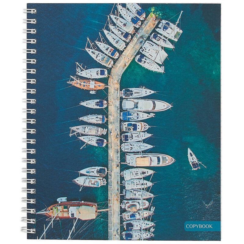 Тетрадь в клетку Unnika, "Вид сверху", 96 листов, в ассортименте