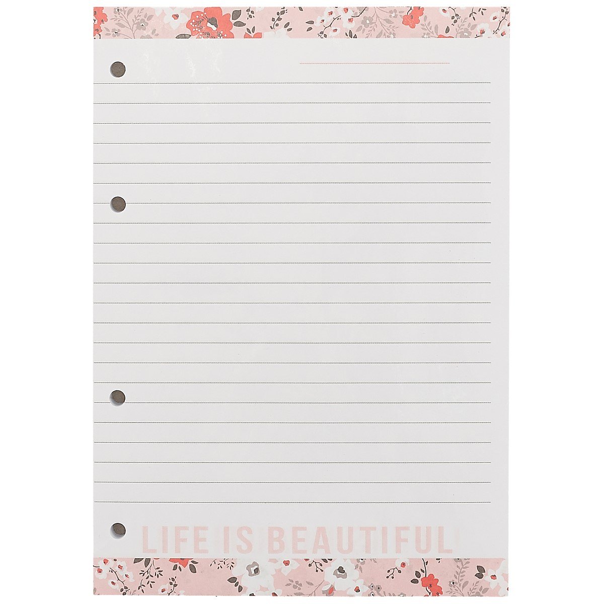 Сменный блок для тетрадей «Camilla», 80 листов