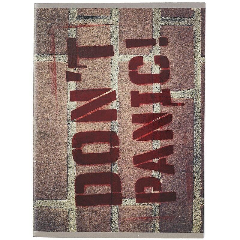 Тетрадь в клетку Listoff, "Без паники", А4, 96 листов