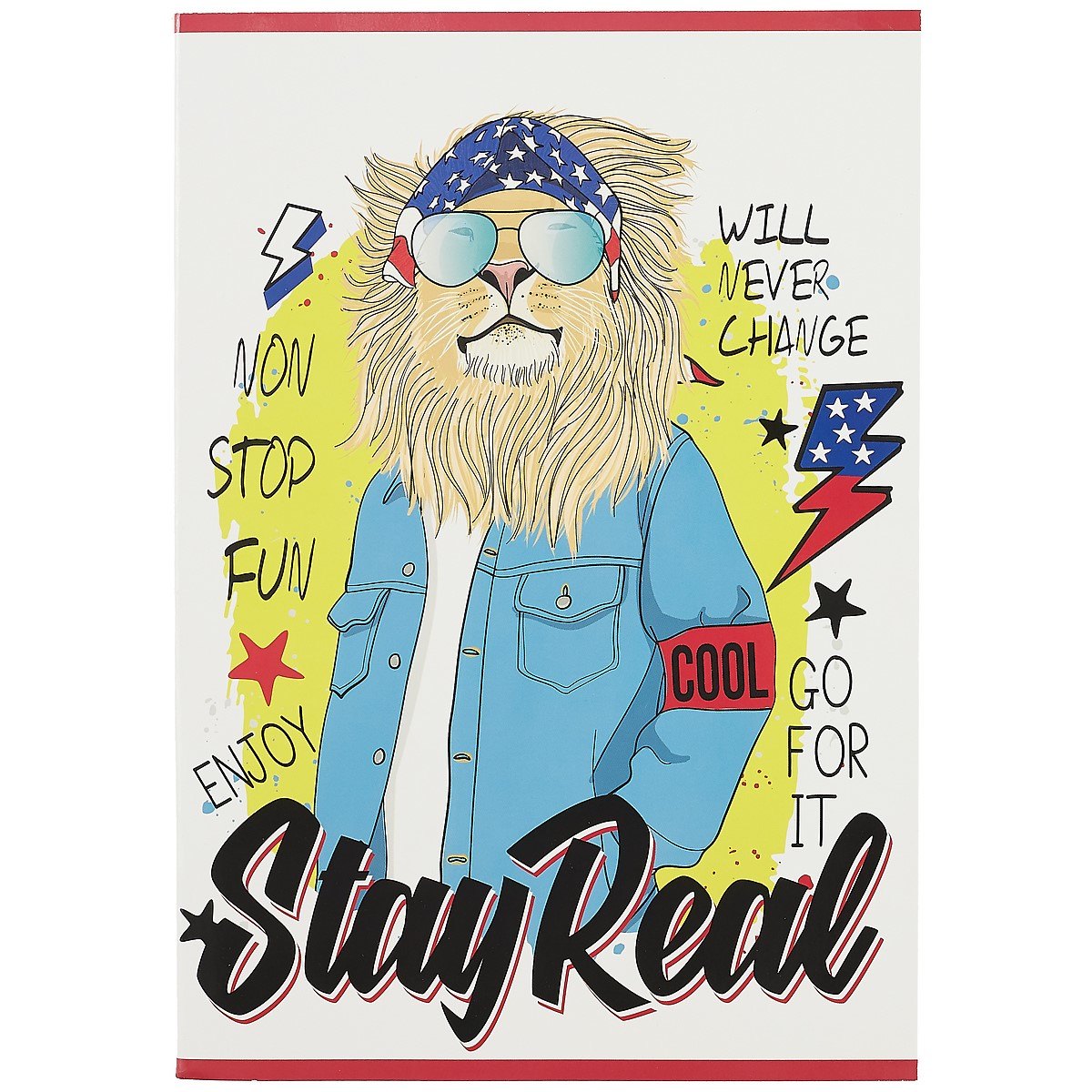 Тетрадь в клетку Academy Style, "Звери в одежде", А4, 80 листов, в ассортименте