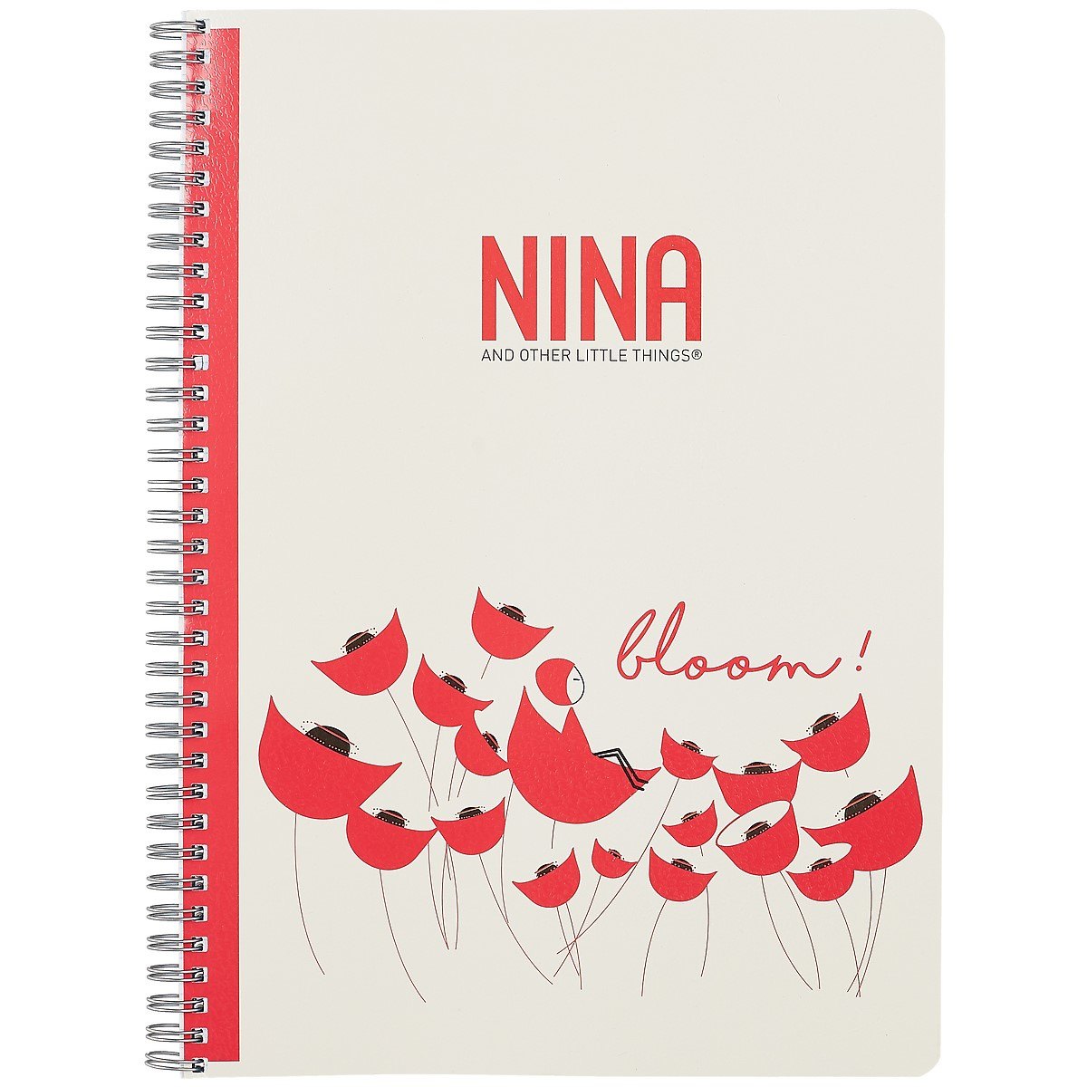 Тетрадь в клетку Academy Style, Nina, А4, 96 листов, в ассортименте