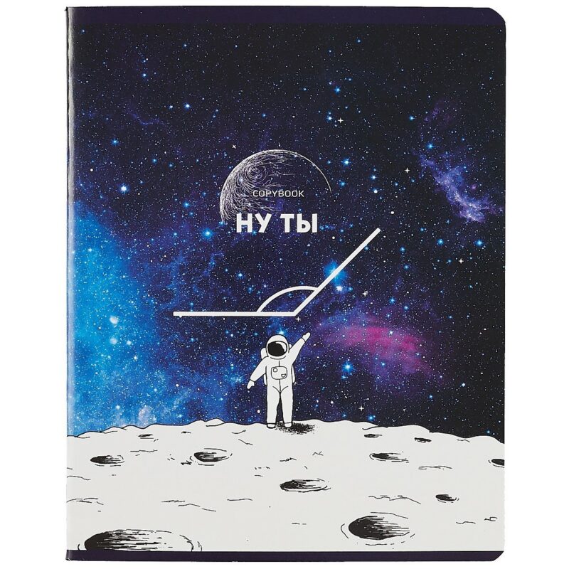 Тетрадь в клетку BG, "Ну ты тупой!", 60 листов, в ассортименте