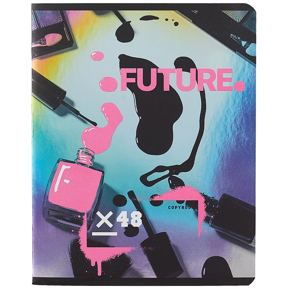 Тетрадь в клетку BG, Future pink, 48 листов, в ассортименте