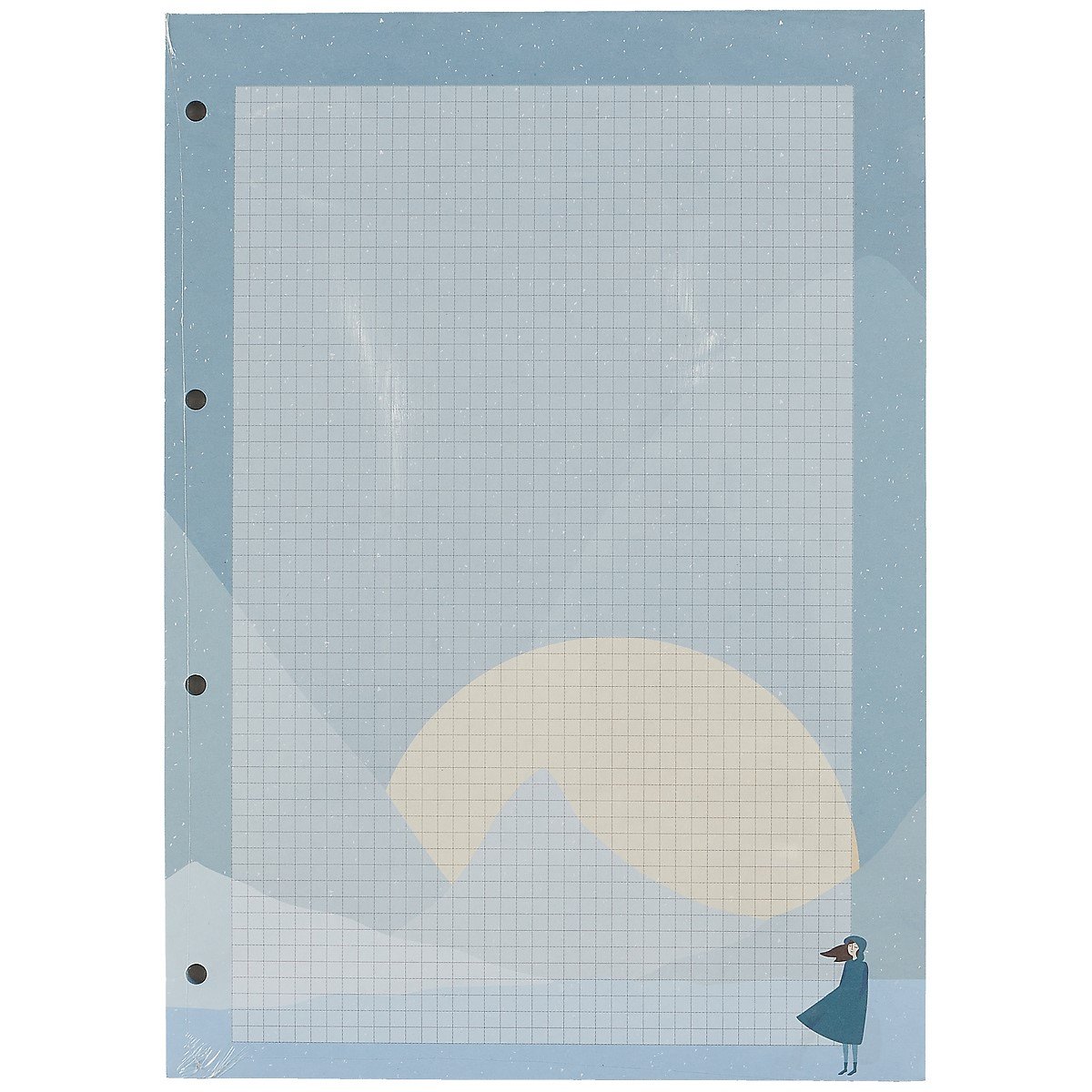 Сменный блок для тетрадей А4 50л кл. "Golden sun" инд.уп.