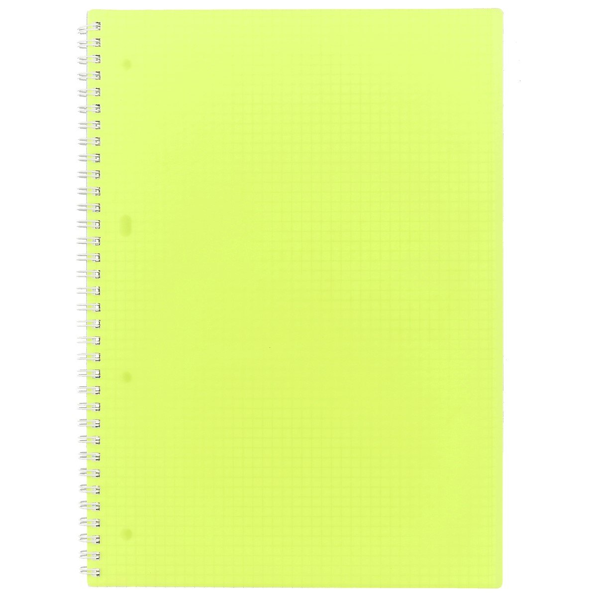 Тетрадь в клетку Hatber, Diamond Neon, А4, 80 листов, желтая