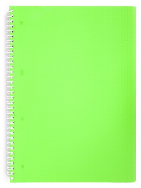 Тетрадь в клетку Hatber, Diamond Neon, А4, 80 листов, зеленая