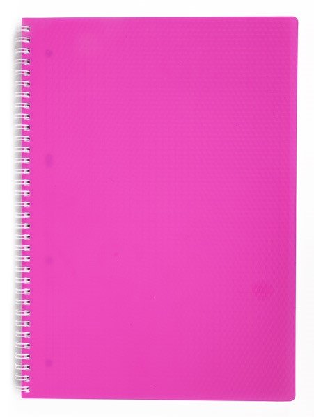 Тетрадь в клетку Hatber, Diamond Neon, А4, 80 листов, розовая