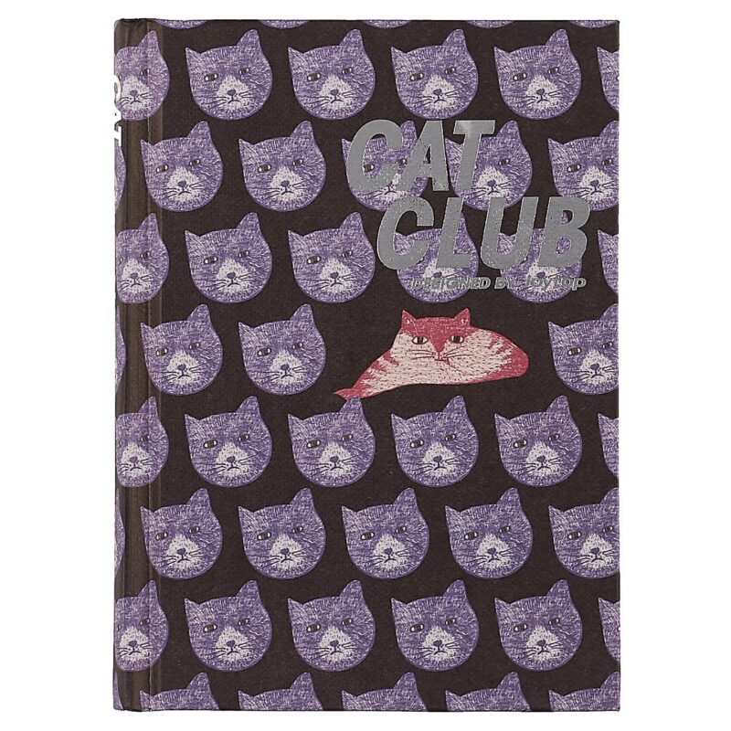 Записная книжка «Cat club», 13.5 х 18.5 см