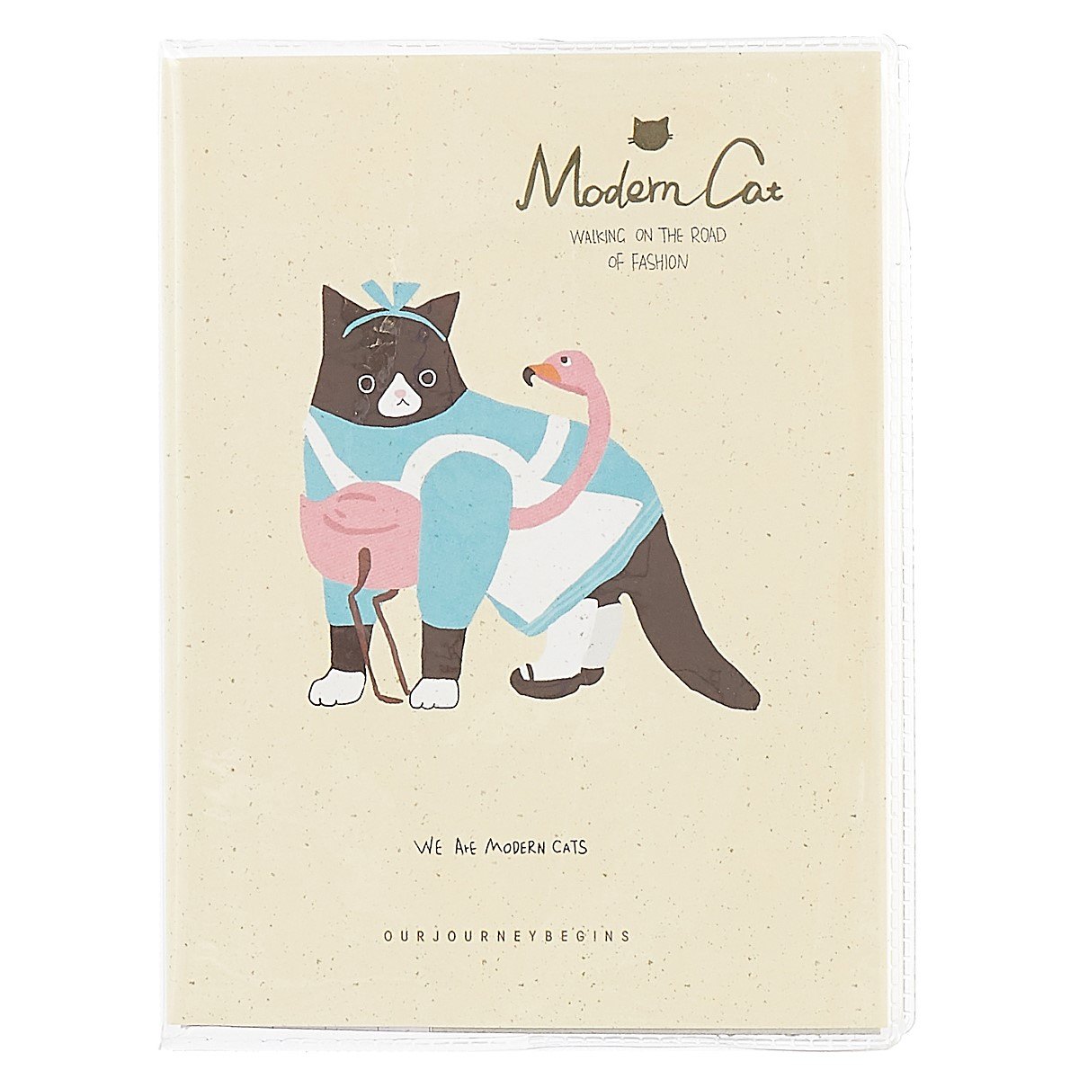 Записная книжка «Modern cat», 80 листов, А6