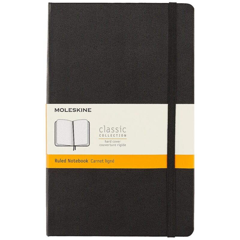 Книга для записей Moleskin Expended Large, линейка, твёрдая обложка, 200 листов, А5