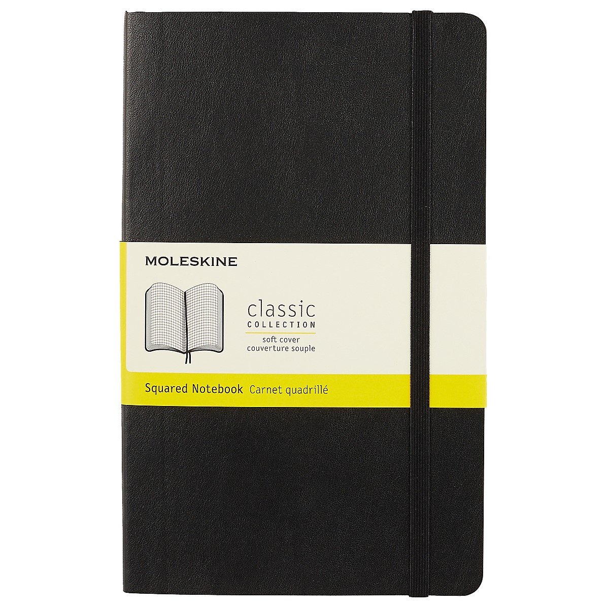 Книга для записей Moleskin Classic Soft Expended Large, чёрная, 200 листов, А5