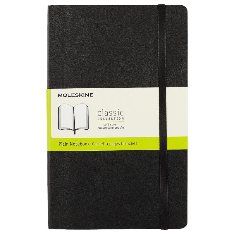 Книга для записей Moleskin Classic Soft Expended Large, чёрная, 200 листов, А5