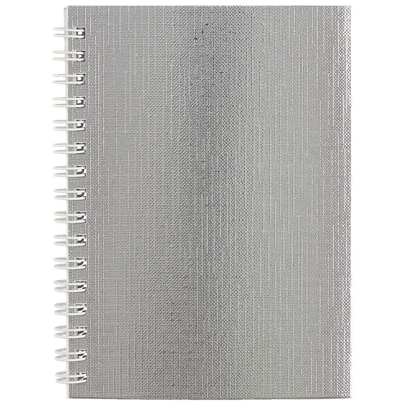 Записная книжка в клетку «Metallic», 80 листов, А6