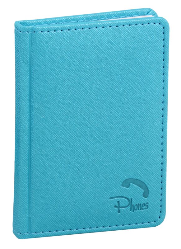 Алфавитная книга А7, 64 листа, бирюзовая