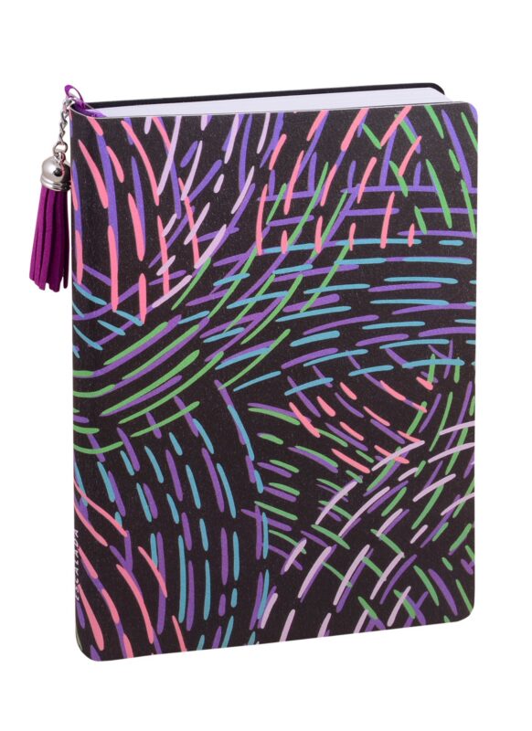 Ежедневник недатированный "Абстракция темная", А5, 120 листов