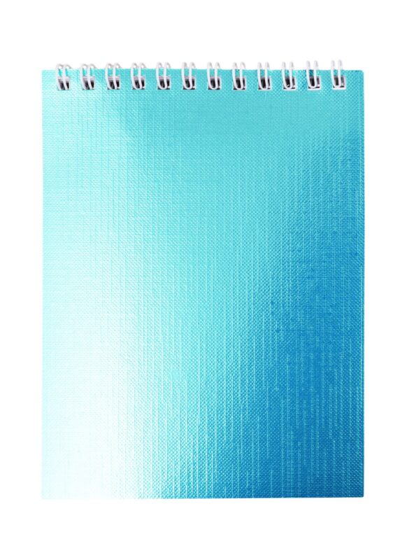 Блокнот "METALLIC", А6, 40 листов, клетка, мятный