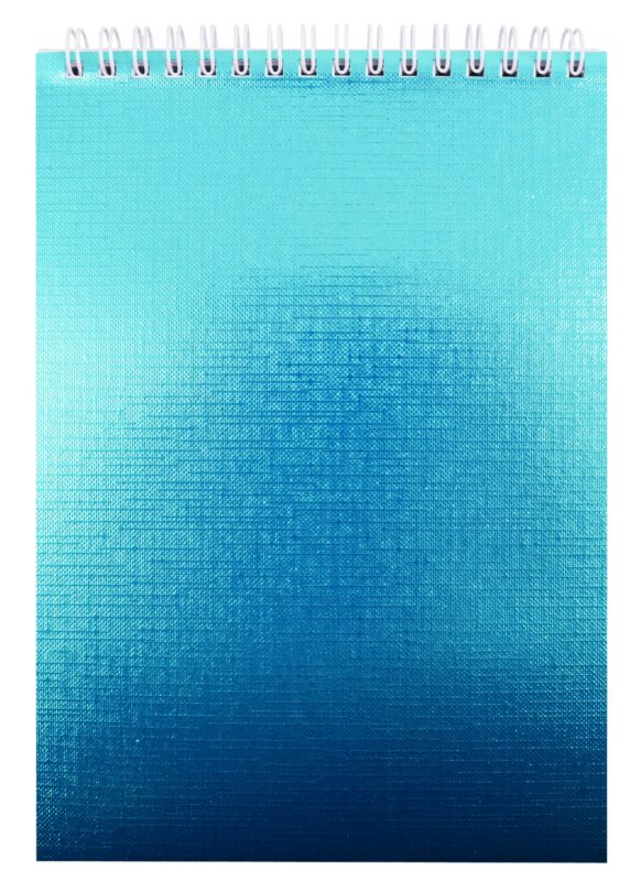 Блокнот "METALLIC", А5, 80 листов, клетка, мятный