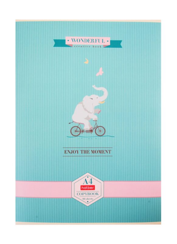 Тетрадь в клетку Hatber, "Все замечательно", А4, 96 листов, в ассортименте