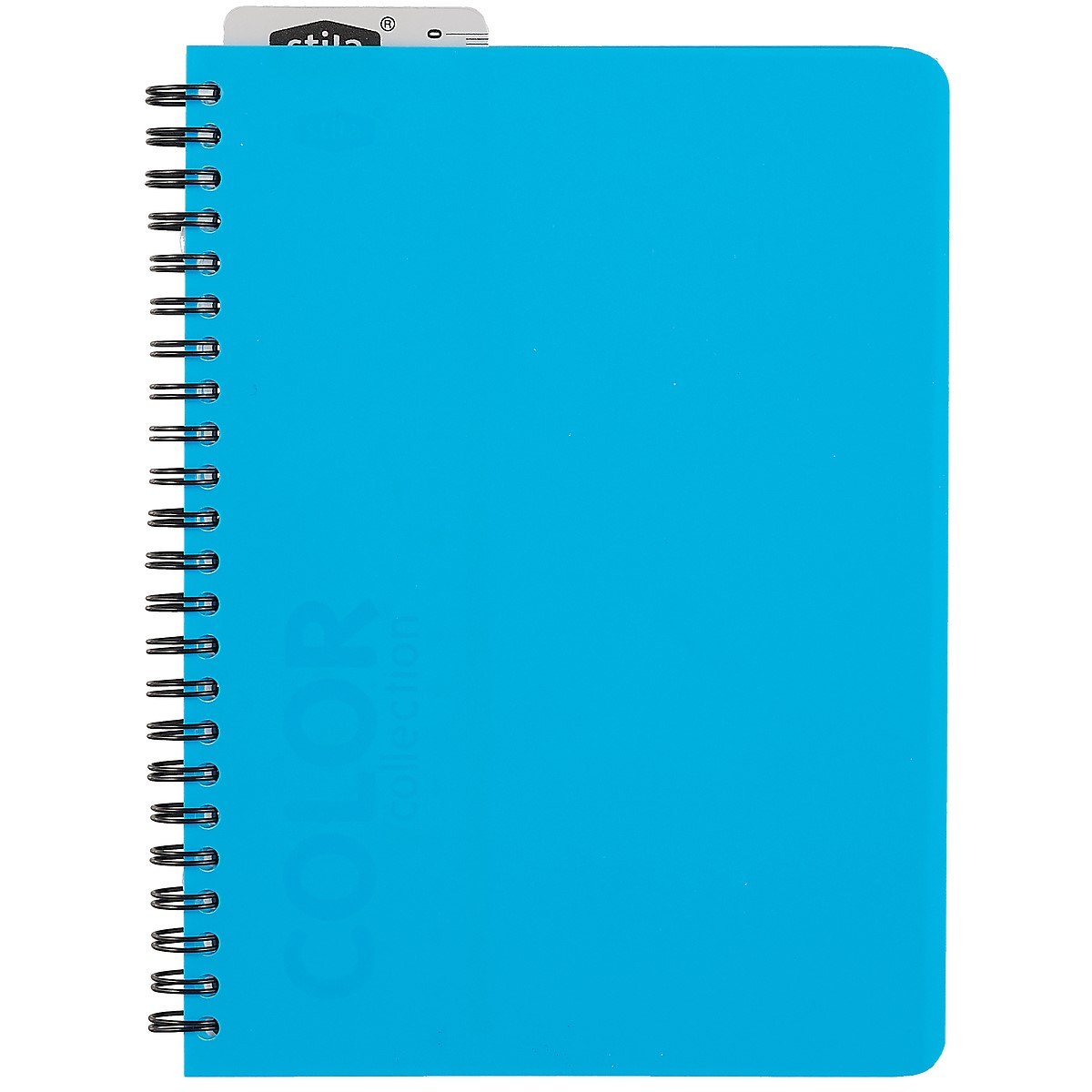 Тетрадь в клетку Stila, Neon blue, 96 листов