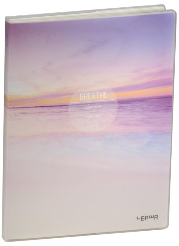 Тетрадь в клетку Lenwa, Breathe, 80 листов