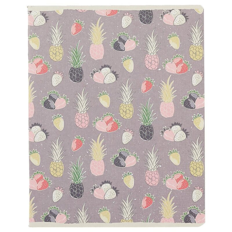 Тетрадь в клетку Academy Style, "Ягоды", 80 листов, в ассортименте