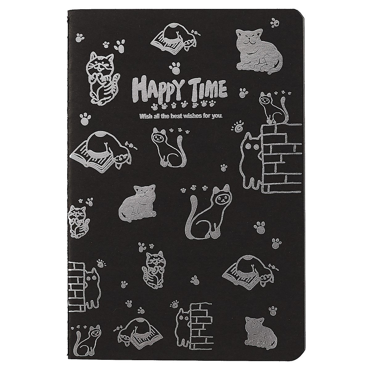 Тетрадь Black cat, 28 листов, в ассортименте