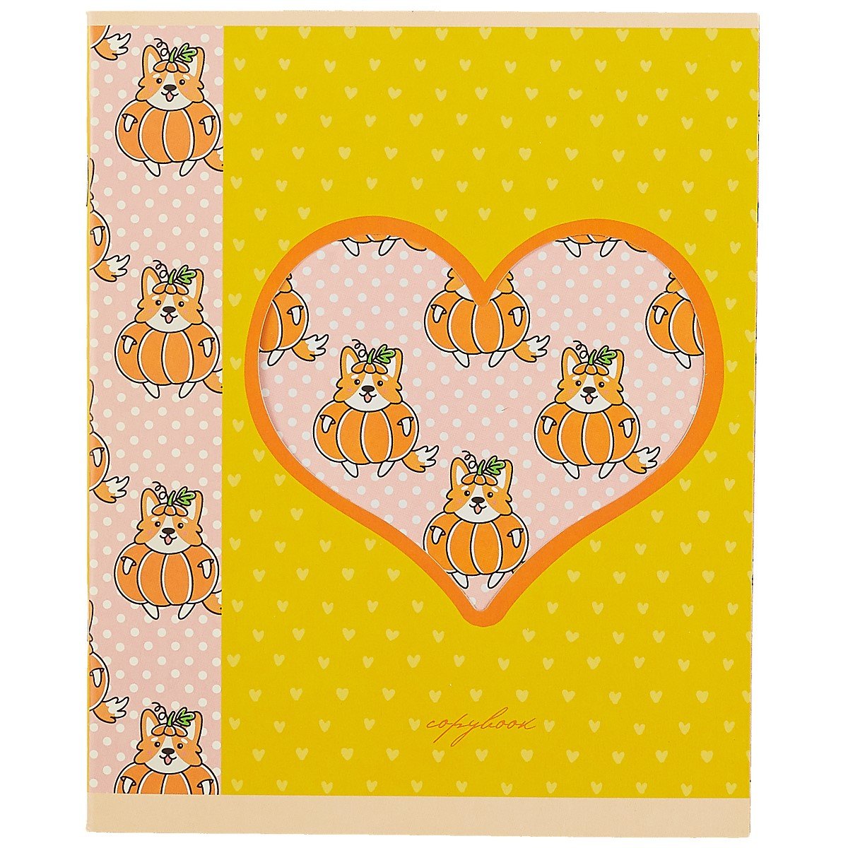 Тетрадь в клетку Unnika, "Сердца везде", 48 листов, в ассортименте