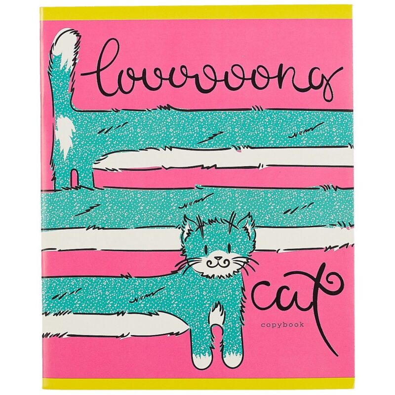 Тетрадь в клетку Unnika, "Кототакса", 48 листов, в ассортименте