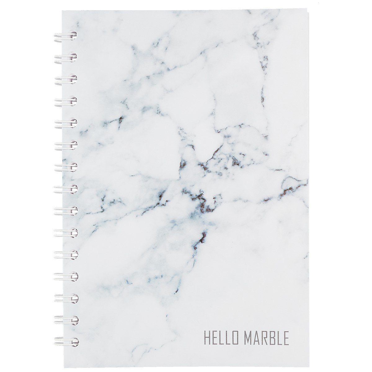 Тетрадь в клетку Hai Bin, "Серый мрамор", 80 листов