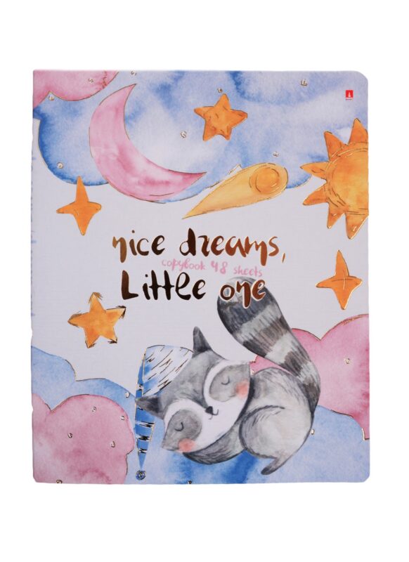 Тетрадь в клетку Альт, "Сны в облаках", 48 листов, в ассортименте