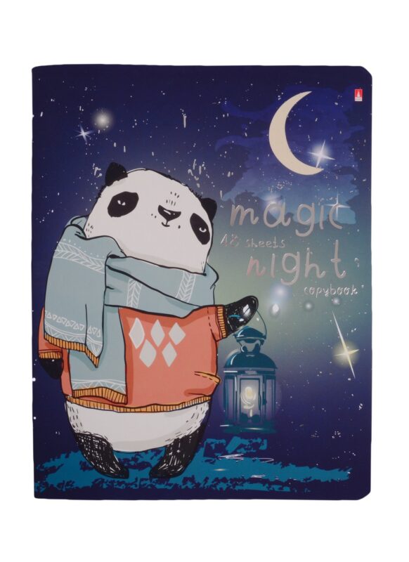 Тетрадь в клетку Альт, Magic Night, 48 листов, в ассортименте