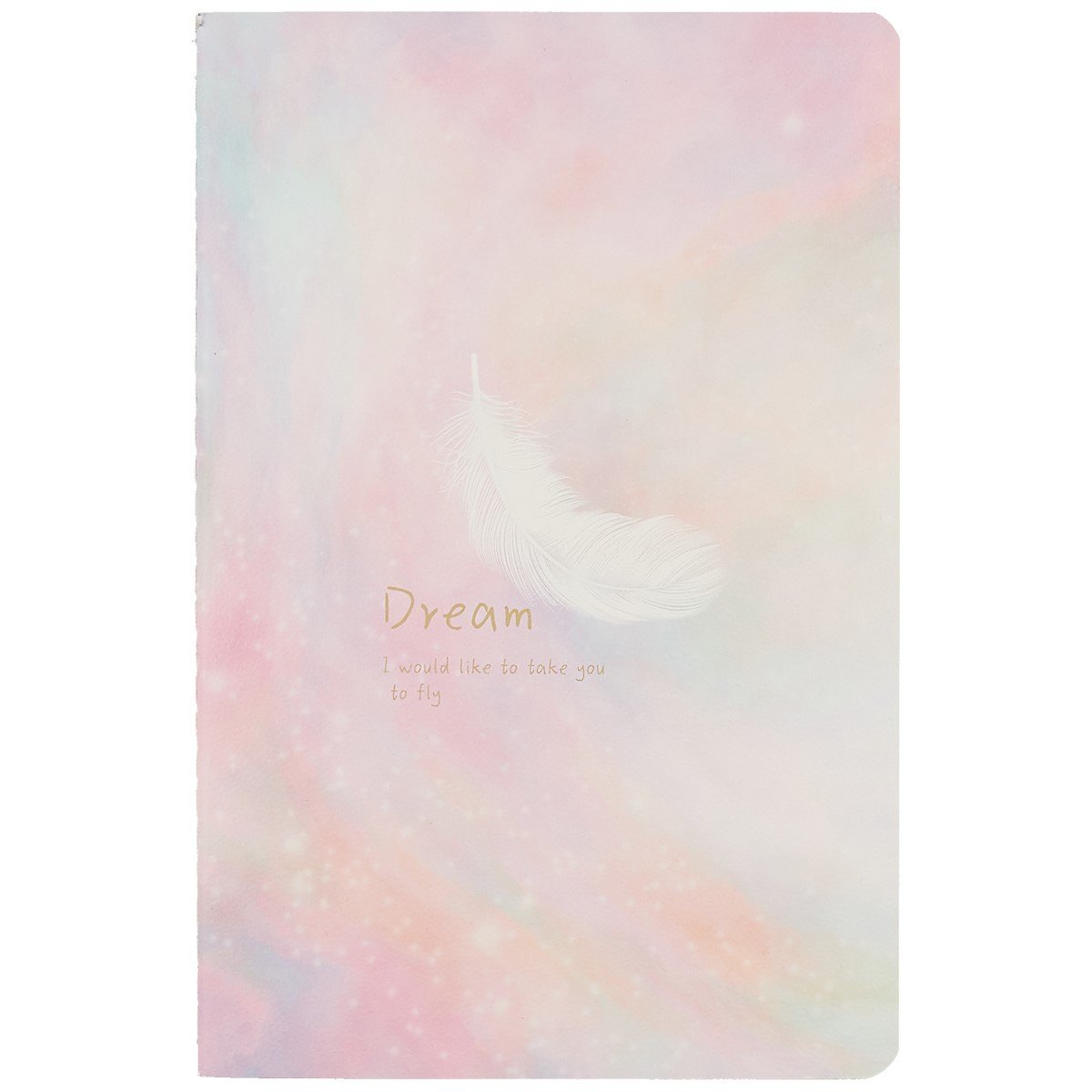 Тетрадь в клетку Kairui, White feather, 32 листа, в ассортименте