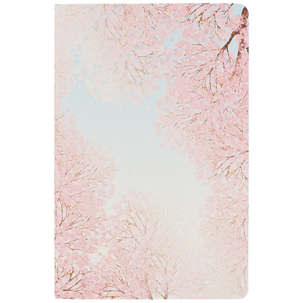 Тетрадь в клетку Kairui, Blooming trees, 32 листа, в ассортименте