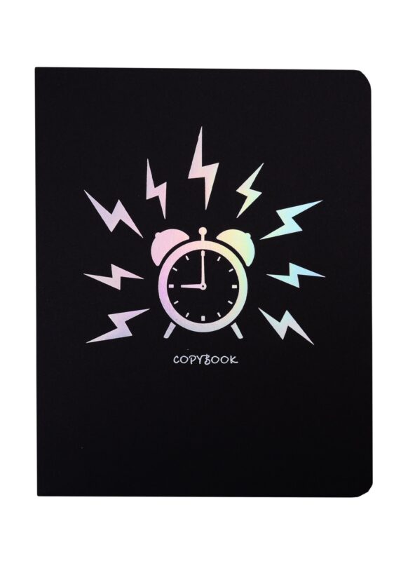 Тетрадь в клетку Listoff, "Total Black. In moment", 48 листов, в ассортименте