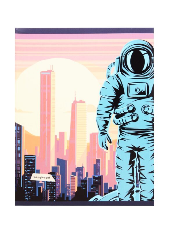 Тетрадь в клетку Listoff, "Поп-Арт", 96 листов, в ассортименте