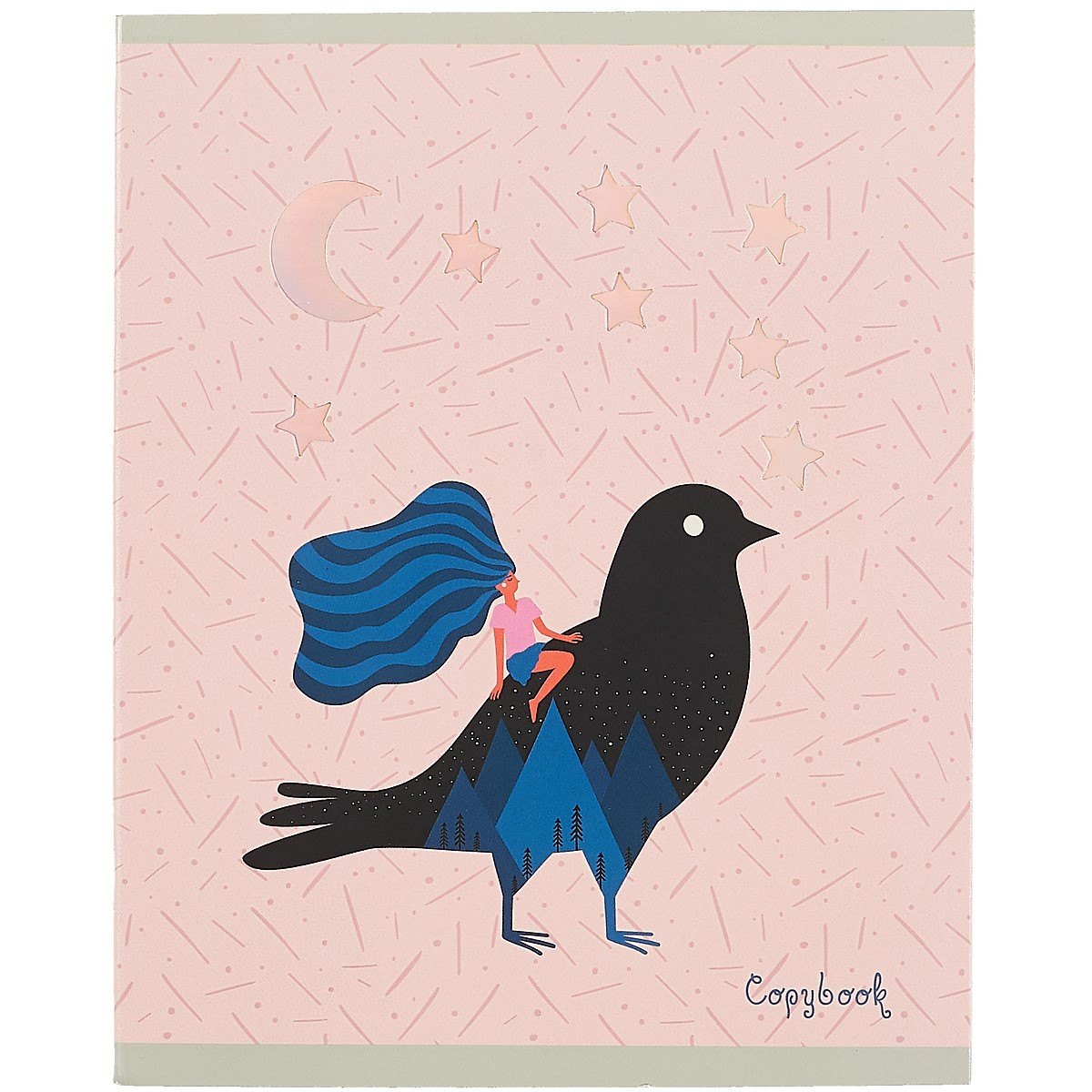 Тетрадь в клетку Listoff, "Волшебные грезы", 48 листов, в ассортименте